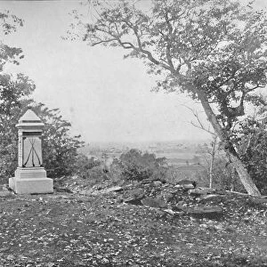 View from Culps Hill, Gettysburg, Pennsylvania, c1897. Creator: Unknown