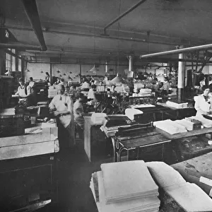 View of Forwarding and Binding Room, 1919