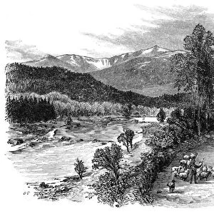 View of Lochnagar, Scotland, 1900