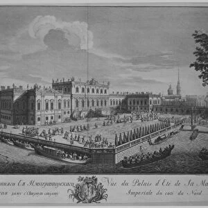 View of the Summer Palace, 18th century. Creator: Giuseppe Valeriani