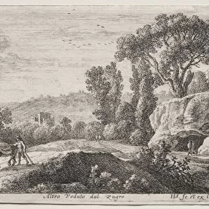 Views of Rome: Second View of Zugro. Creator: Herman van Swanevelt (Dutch, c. 1600-1655)