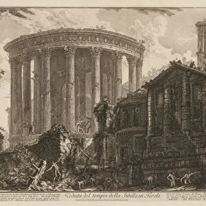 Views of Rome: Temple of the Sibyl at Tivoli. Creator: Giovanni Battista Piranesi (Italian