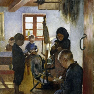 In the Village School, 1884