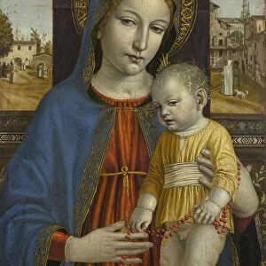 The Virgin and Child, c. 1490. Artist: Bergognone, Ambrogio (1453-1523)