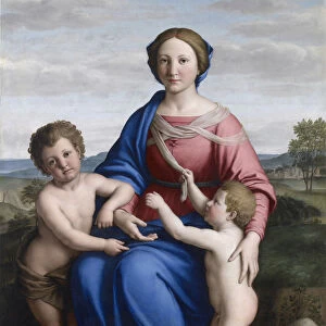 The Virgin and Christ Child with Saint John the Baptist as a Boy, Between 1645 and 1655