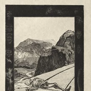 Vom Tode I, (Opus II, 1889) No. 8. Creator: Max Klinger (German, 1857-1920)