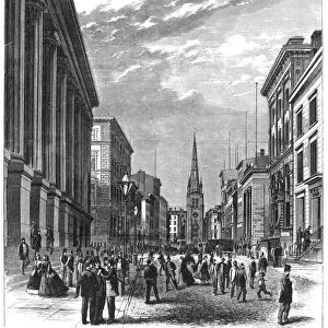 Wall Street, New York, 1869
