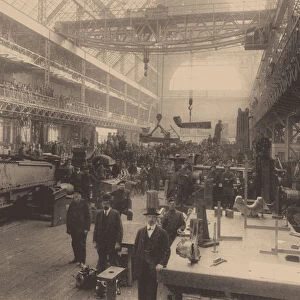 A workshop of the Putilov factory, c. 1914. Artist: Anonymous