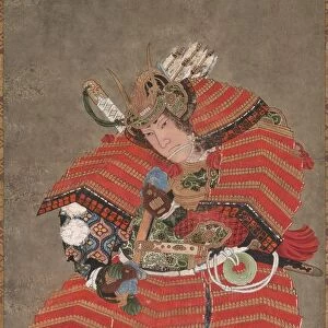 Yoshitsune as a Warrior, 19th century. Creator: Katsushika Hokusai (Japanese, 1760-1849)