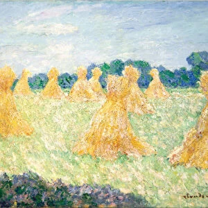 The Young Ladies of Giverny, Sun Effect, 1894. Artist: Monet, Claude (1840-1926)