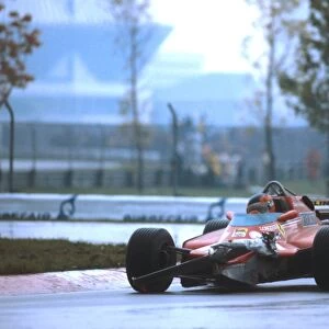 1981 Canadian Grand Prix: Gilles Villeneuve came 3rd despite the loss of his front wing after running into the back of Arnouxs car on the