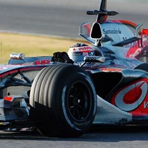 Formula One Testing: Fernando Alonso McLaren MP4-22