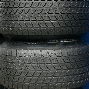 Formula One Testing: Michelin wet tyres: Formula One Testing, Wet Test, Jerez, Spain, 14 January 2006