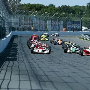 Indy Racing League: The start of the race