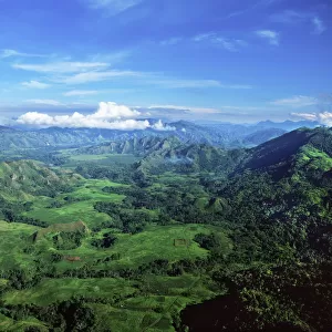 Aerial View Of The Highlands; Papua New Guinea