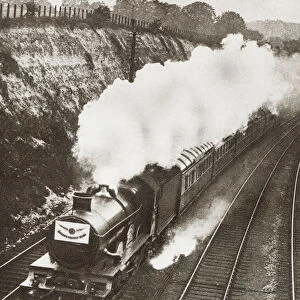 The Cheltenham Flyer Aka The Cheltenham Spa Express Train In 1931. From The Story Of 25 Eventful Years In Pictures, Published 1935