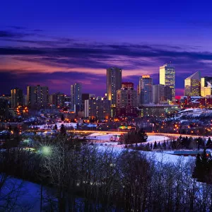 Edmonton Winter Skyline