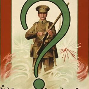 First World War Recruiting Poster Issued In Ireland