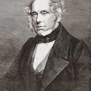 Henry John Temple, 3rd Viscount Palmerston, 1784 - 1865. British statesman and two times Prime Minister of the United Kingdom. From The Illustrated London News, published 1865