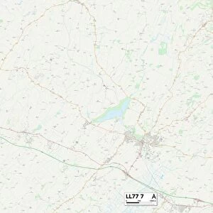 Anglesey LL77 7 Map