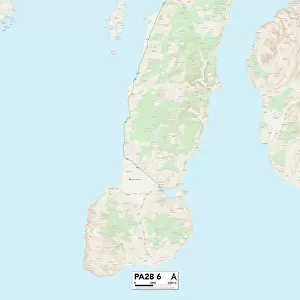 Argyllshire PA28 6 Map