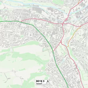 Bradford BD18 3 Map
