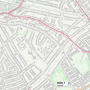 Brent NW6 7 Map