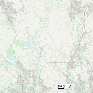 Bury BL8 4 Map