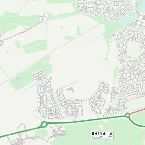 Crawley RH11 6 Map