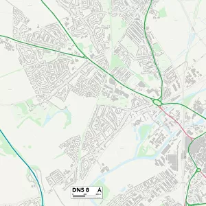 Doncaster DN5 8 Map