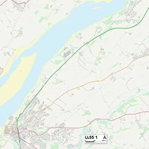 Gwynedd LL55 1 Map