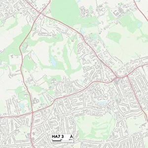 Harrow HA7 3 Map