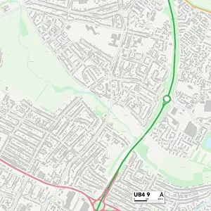 Hillingdon UB4 9 Map