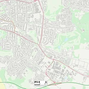 Ipswich IP3 8 Map