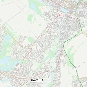 Lincoln LN6 7 Map