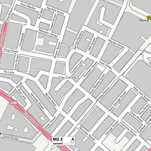 Manchester M2 2 Map