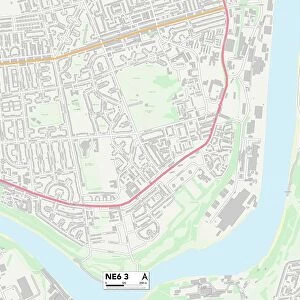 Newcastle NE6 3 Map