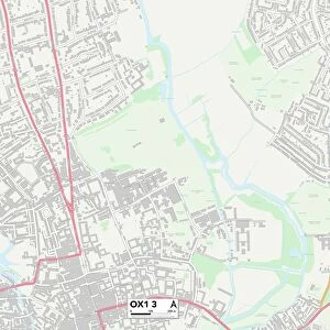 Oxford OX1 3 Map