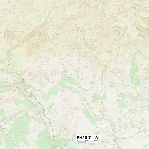 Perth and Kinross PH10 7 Map