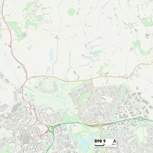 Redditch B98 9 Map