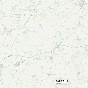 South Somerset BA22 7 Map