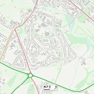 St Albans AL1 2 Map
