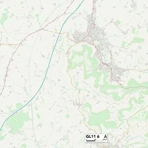 Stroud GL11 6 Map