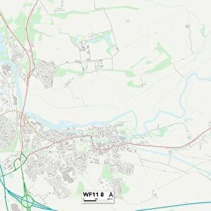 Wakefield WF11 8 Map