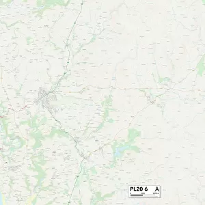 West Devon PL20 6 Map