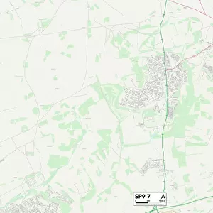 Wiltshire SP9 7 Map