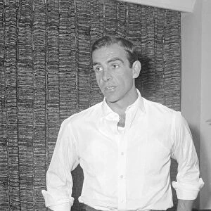 Actor Sean Connery seen here at a London hotel. 27th November 1962
