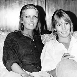 Bo Derek Actress with her sister Kerry in London