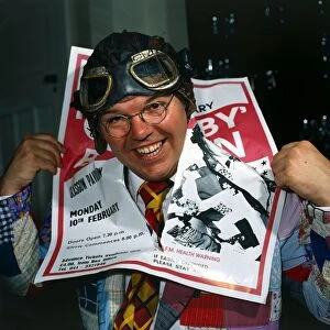 Comedian Roy Chubby Brown April 1986
