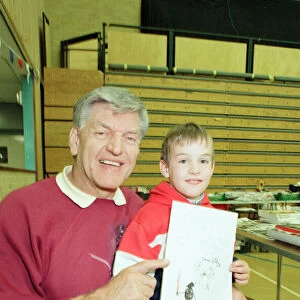 David Prowse, actor who plays Darth Vader in the Star Wars trilogy
